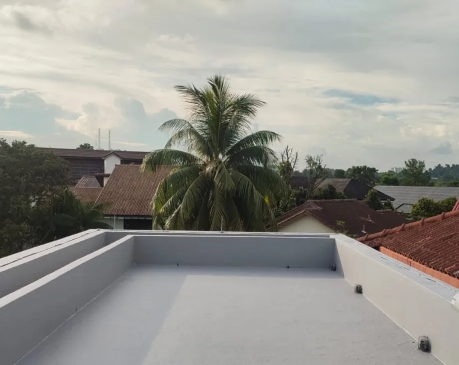 again membrane waterproofing rc roof 3