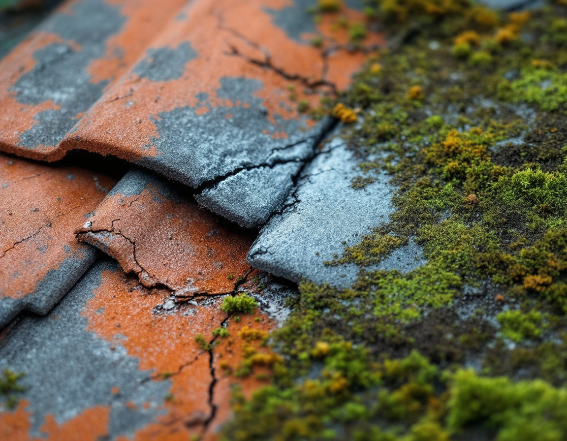 broken tiles on roof in singapore