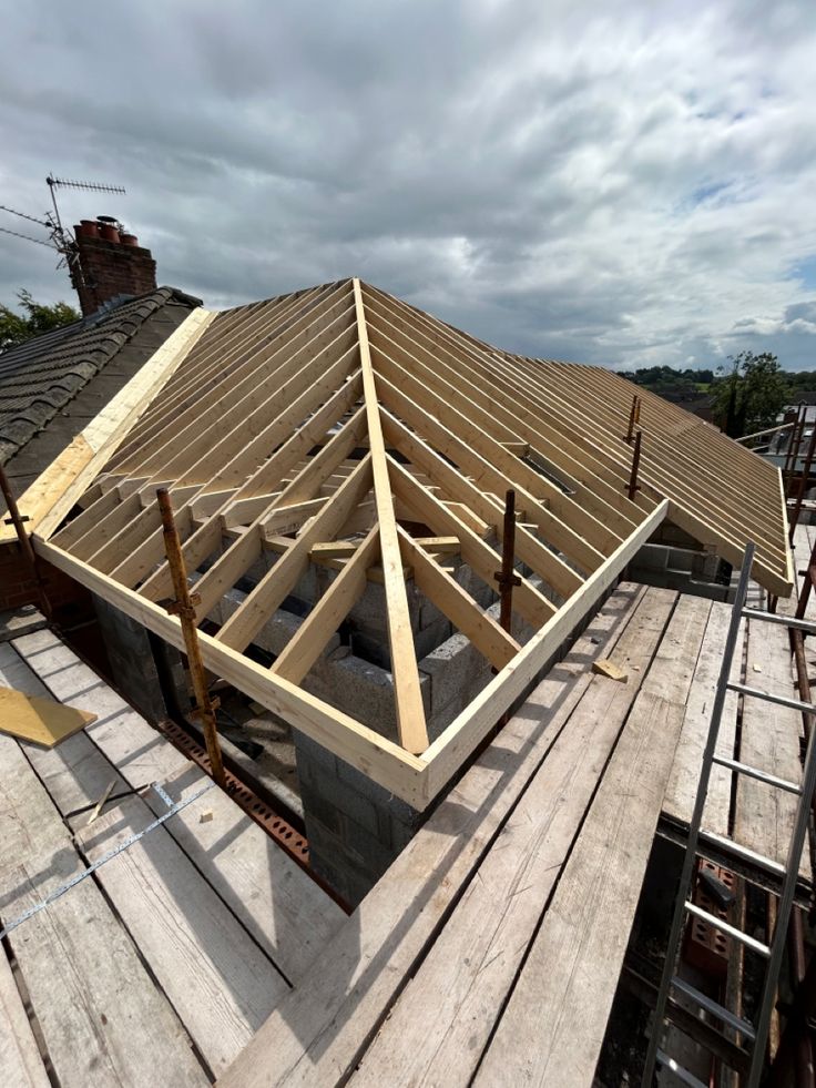 Roof attic or descking 