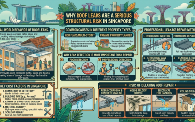 Why Roof Leaks Are a Serious Structural Risk in Singapore